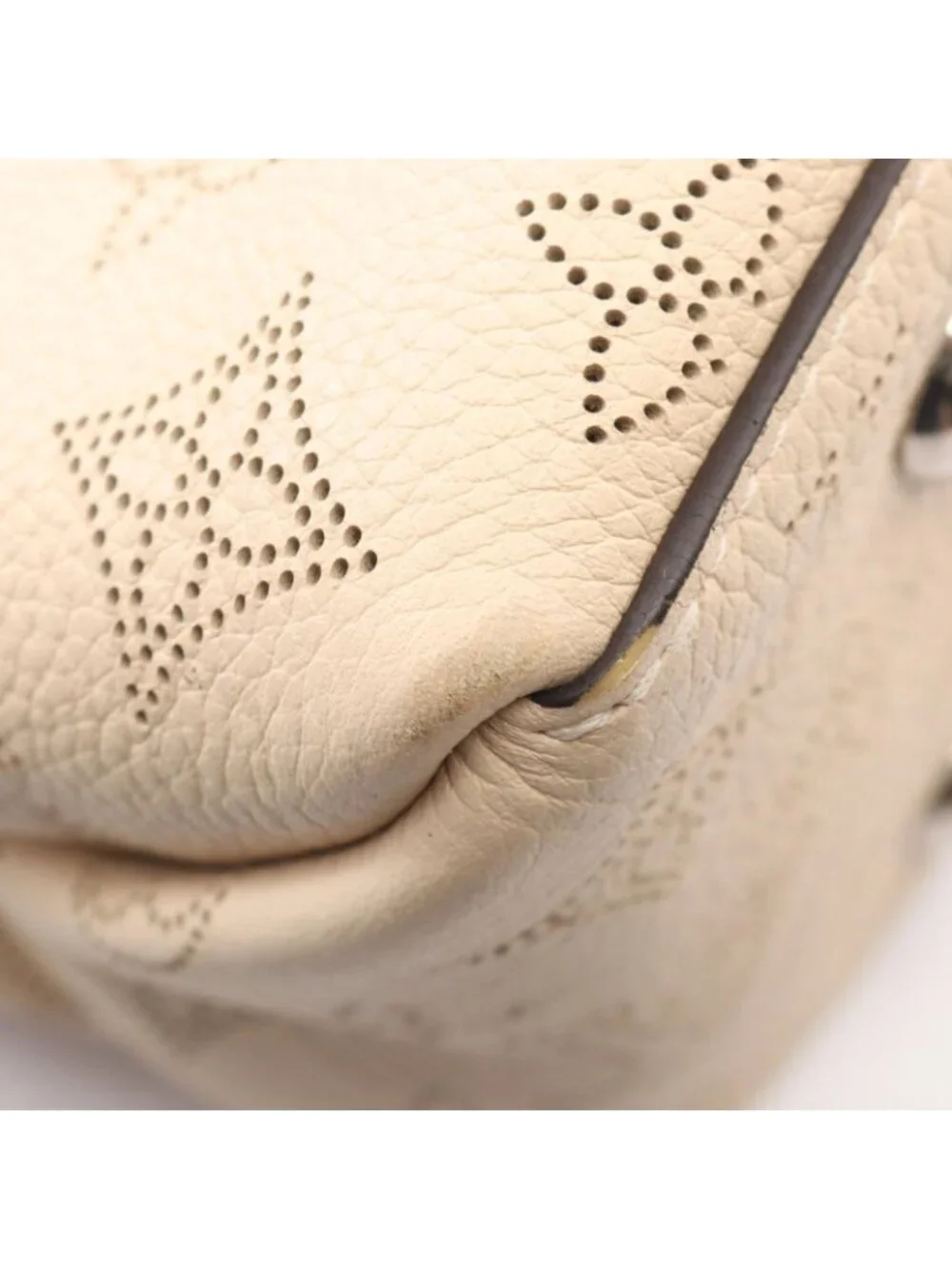 Louis Vuitton Handbag Bella Tote 2-Way Cream Leather